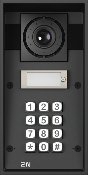 2N IP Force Intercom Main Unit with 1 Button and Numpad