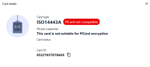 PICard not compatible
