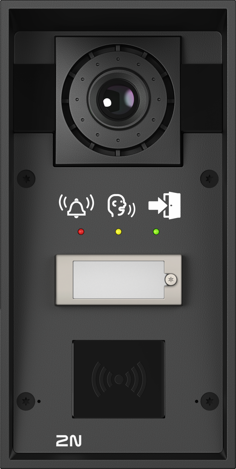 2N IP Force Intercom Main Unit with 1 Button and pictograms HD