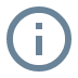 Circle with lowercase "i" in the center, Information Icon for 2N Elevator Center