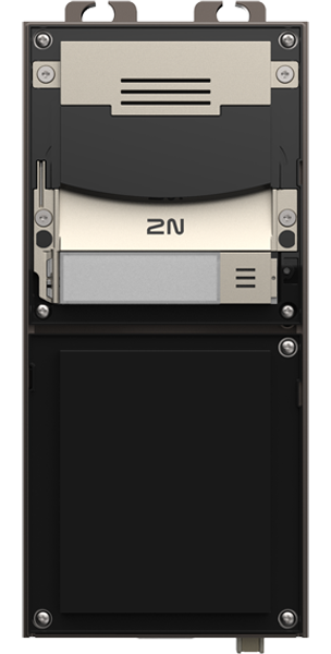 2N IP Verso Intercom Main Unit with Camera, Nickel