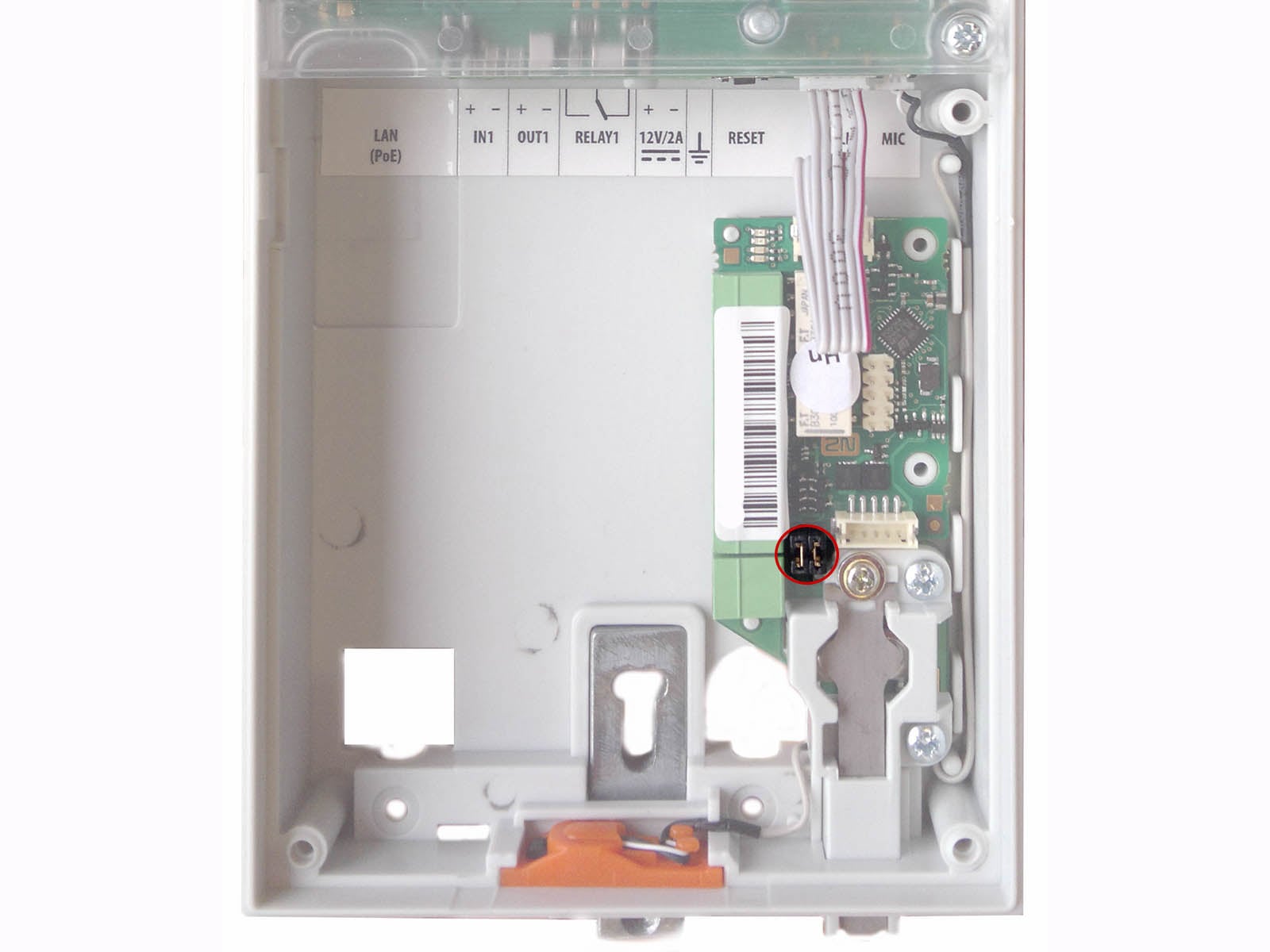 Connection of Protective Switch Module 2N IP Verso