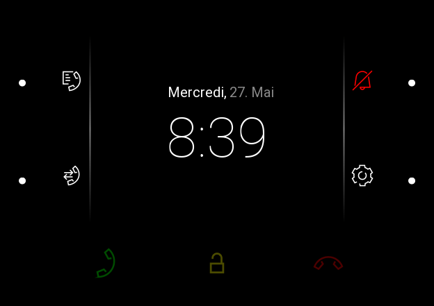DND Mode Screen of 2N Indoor Compact Indoor Station