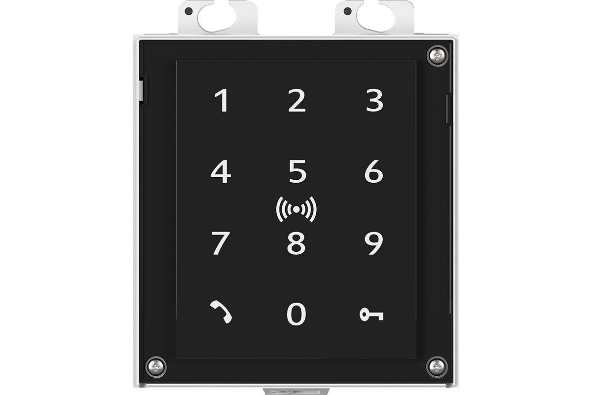 2N IP Verso 2.0 Modul with touch keypad and RFID scanner