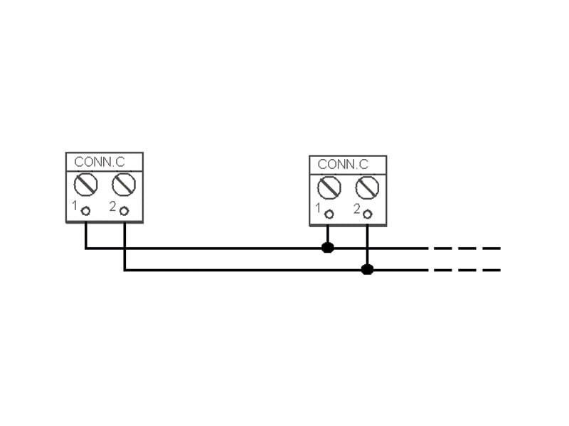 Dual bus connection schema