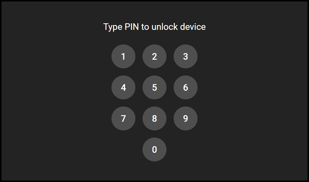 Device Lock of 2N Indoor View Indoor Station