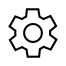 Six toothed gear, 2N Wi-Fi Indoor View settings icon