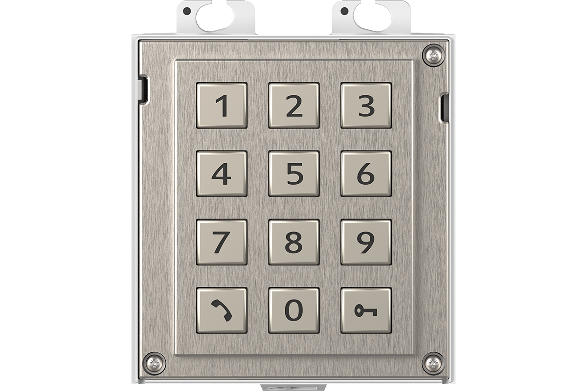 2N IP Verso Module with mechanical keypad