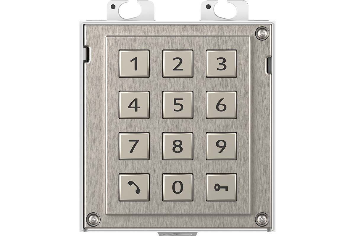 2N IP Verso Module with mechanical keypad