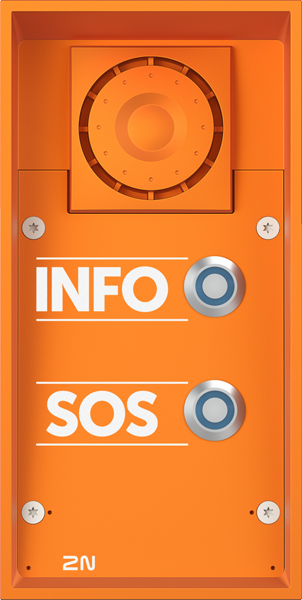 2N IP Safety Intercom Main Unit with 2 Buttons