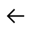 Left-pointing arrow, Go Back Icon for 2N Indoor Compact
