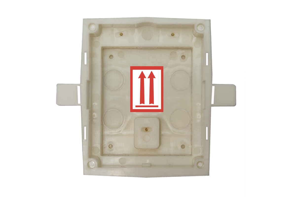 Single Flush-Mount Box for Wall Installation
