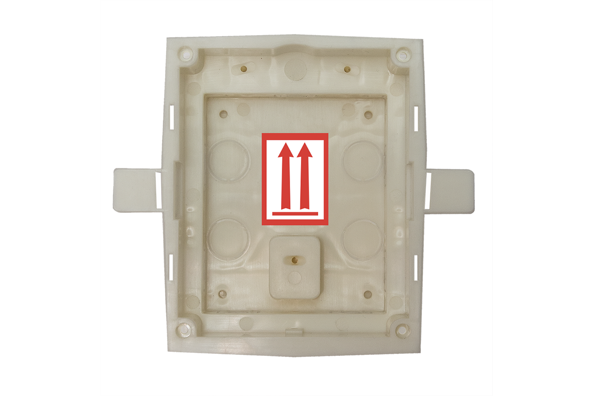 Single Flush-Mount Box for Wall Installation